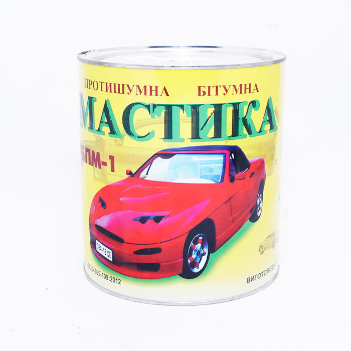 Мастіка бітумна ХЗЧ протишумна 2,8кг