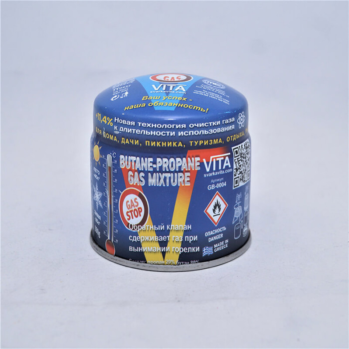 Балон газовий VITA Gas Stop Греція 190г