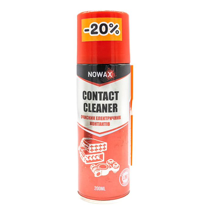 Купити Очисник електричних контактів 200мол Contact Cleaner Nowax NX20020 в Україні