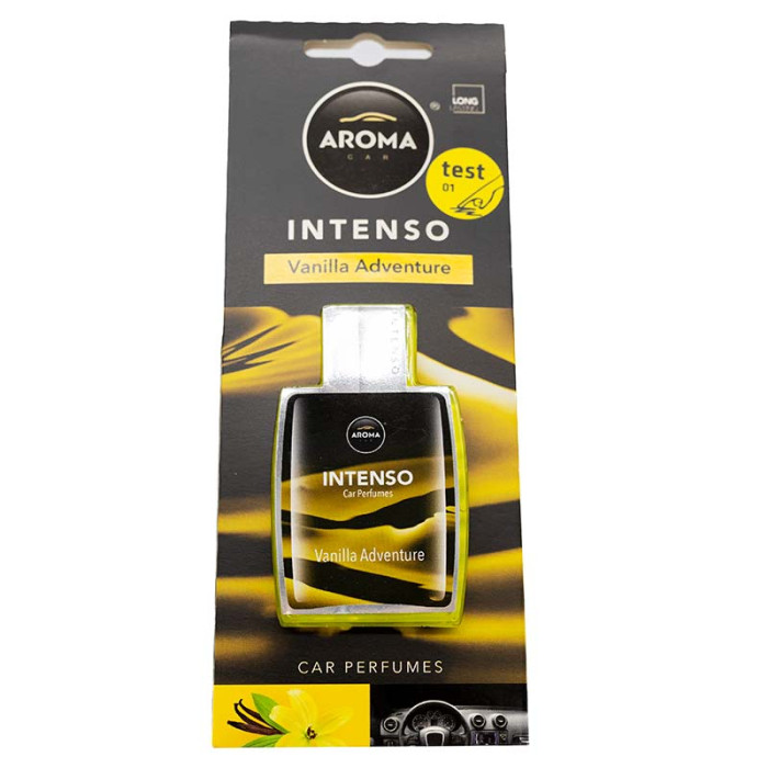 Ароматизатор повітря Aroma Car Intenso Parfume 10g - VANILLA в Україні