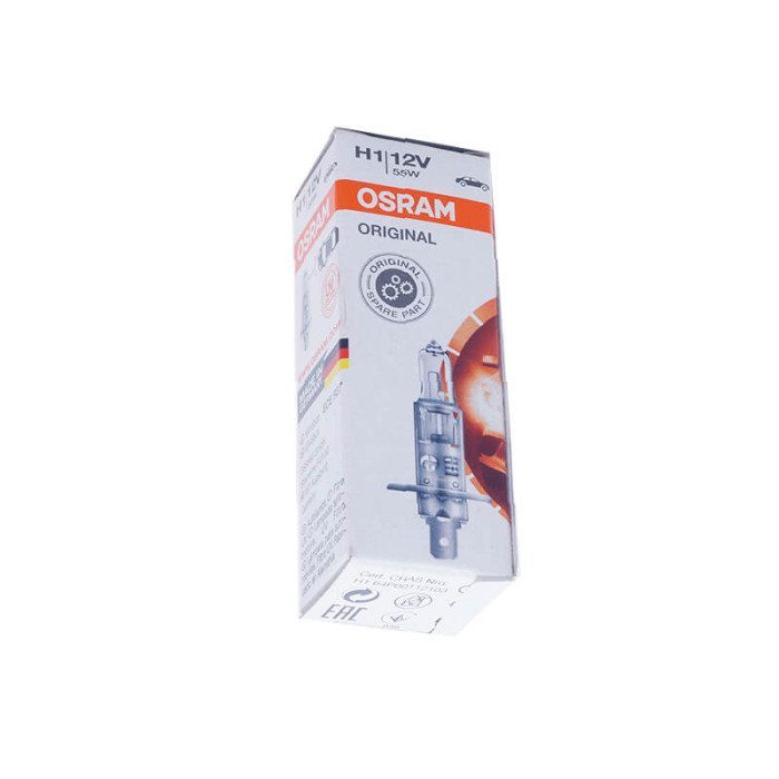 Лампа галогенна H1 55W OSRAM (10шт)