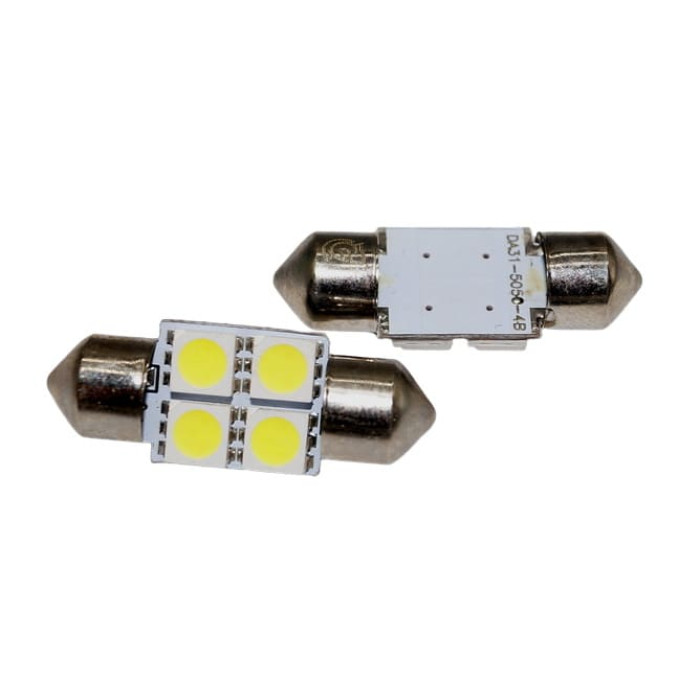 Купити Лампа світлодіодна T11-005(31мм) 5050-4 12V ST в Україні.