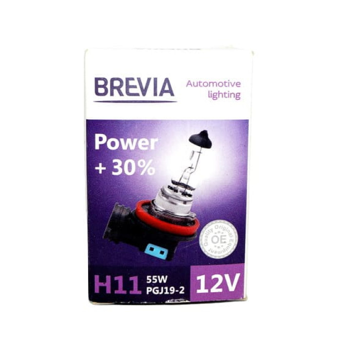 Купити Лампа H11 12v 55W BREVIA в Україні