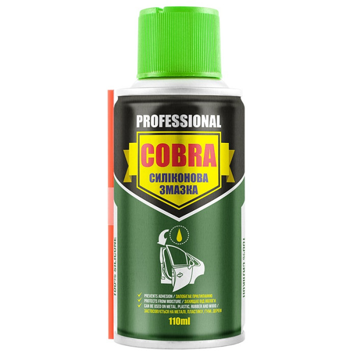Купити Силіконове мастило NOWAX SILICONE SPRAY COBRA NX11200, 110мл в Україні