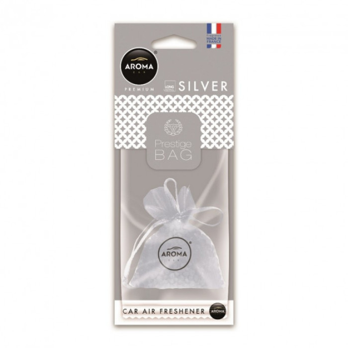 Ароматизатор Aroma Car Prestige Fresh Bag Silver 92514 в Україні.