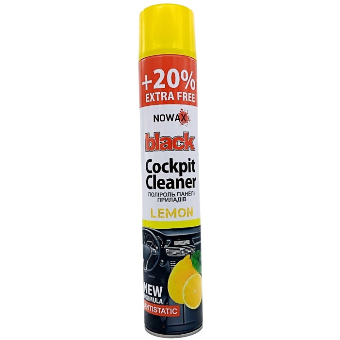 Купить Полироль панели Nowax Spray 750ml-Lemon в Украине