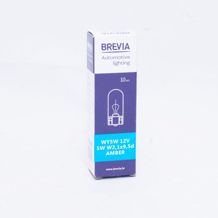 Купити Лампочка Brevia 12309C WY5W 12V Amber в Україні