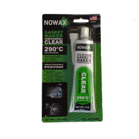 Герметик силіконовий темп.стійкий NOWAX NX34309 +290* С 85гр Прозорий