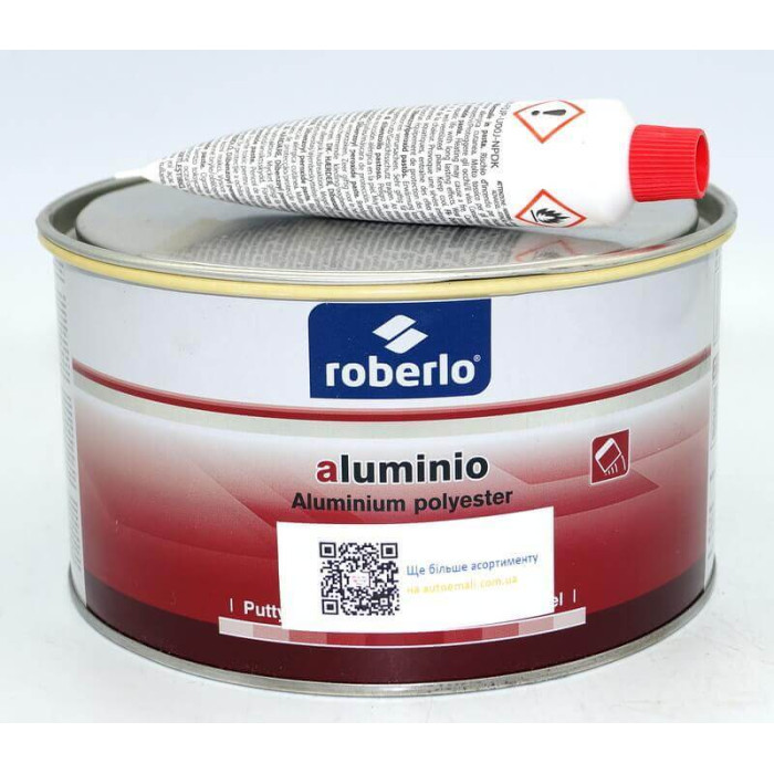 Шпаклівка з алюмінієм ROBERLO ALUMINIO 1,6 кг