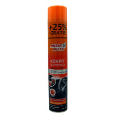 Поліроль для торпеди аероз. MojeAuto Kokpit 750ml - Полуниця