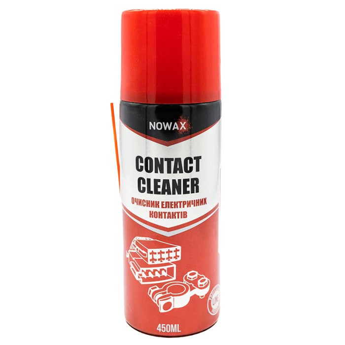 Очисник електричних контактів NOWAX Contact cleaner 450ml (аероз.)