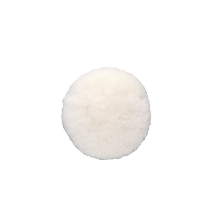 Круг полірувальний шерстяний FLEXIPADS Merino D150мм (довг. натуральний ворс)