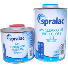 Акриловий MS лак для авто SPRALAC SP4699 1л + відп. 0.5 л