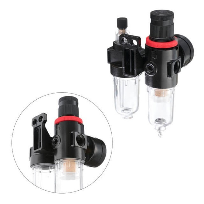 Купити Блок підготовки повітря 1/4” INTERTOOL PT-1431 в Україні