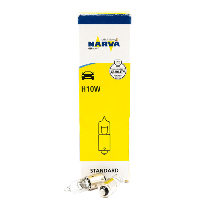 Лампа сигнальна H10W 12V NARVA