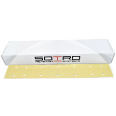 Абразивна смуга SOTRO Р80 (70*420мм) 14 відп., жовта липка
