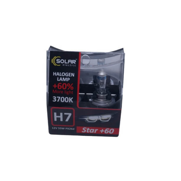 Купити Лампа H7 12v 55W SOLAR PX26d в Україні