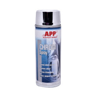 Фарба декоративна в аерозолі APP Super Chrom 400мл ефект Хрому