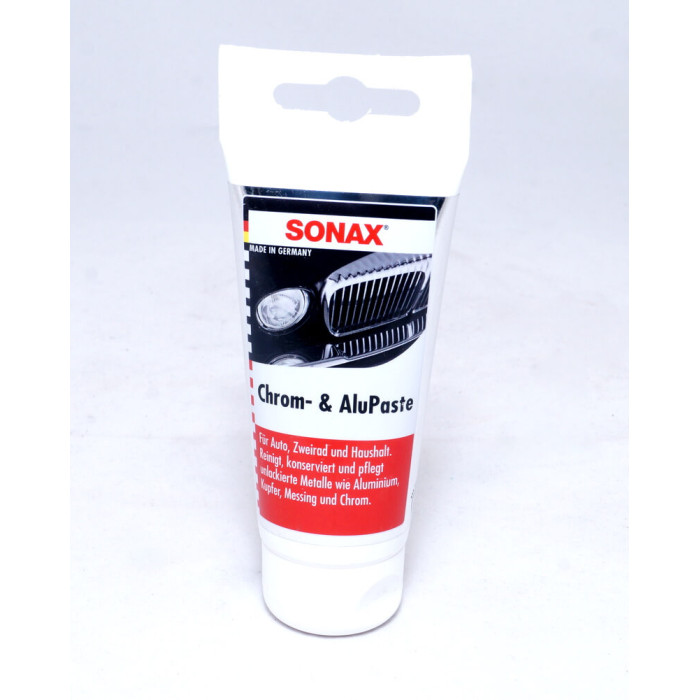 Купити Поліроль очищувач для хрому SONAX Chrome & Alupaste 75мл (308000) в Україні