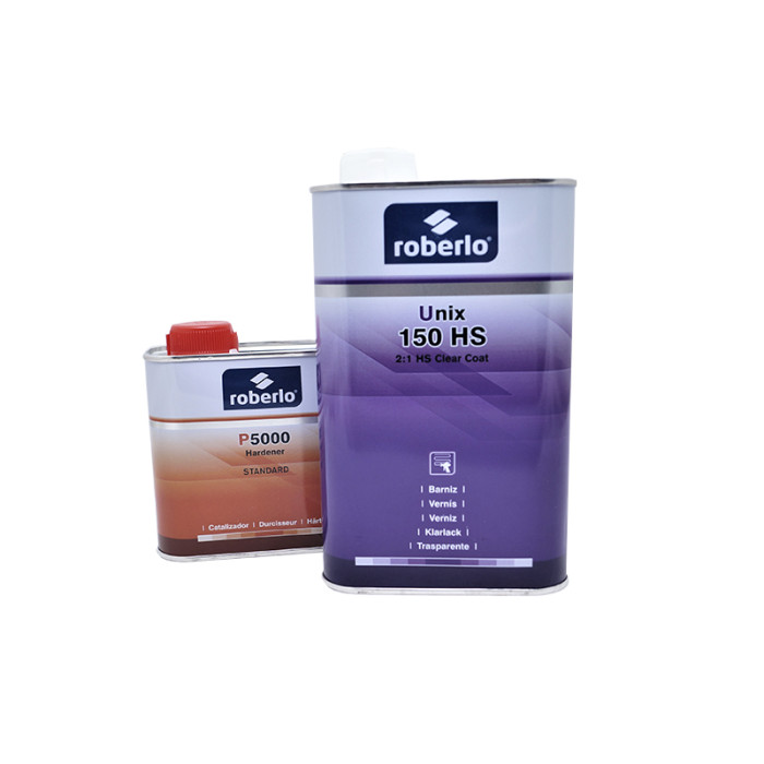 Лак акріл-поліуретановий Roberlo UNIX 150 HS 1л.з затвердником Р-5000 0,5л