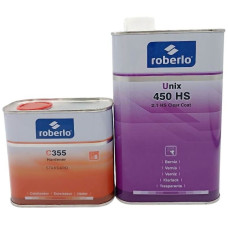 Лак Roberlo UNIX 450 HS 1л.з затвердником універсальний стадартний С355 0,5л