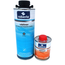Захисне покриття ROBERLO Robliner BLACK 600мл з затвердником 200мл