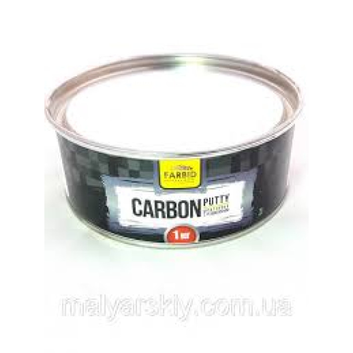 Шпаклівка з вуглеволокном FARBID Carbon 1кг.