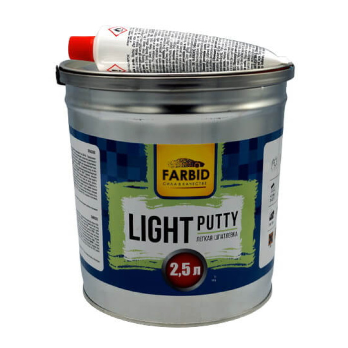 Купити Шпаклівка легка FARBID Light 2.5л. в Україні