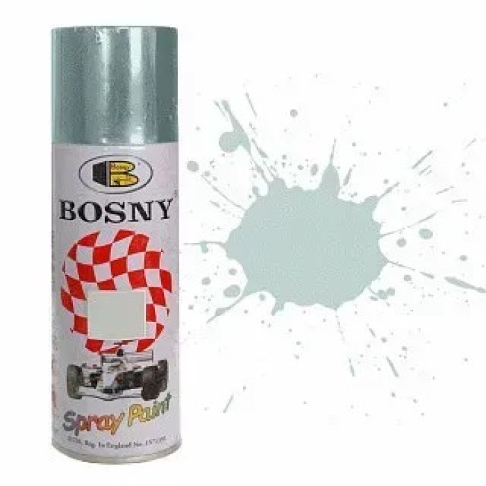 Купити Фарба акрилова в аерозолі срібло для дисків BOSNY 400мл в Україні