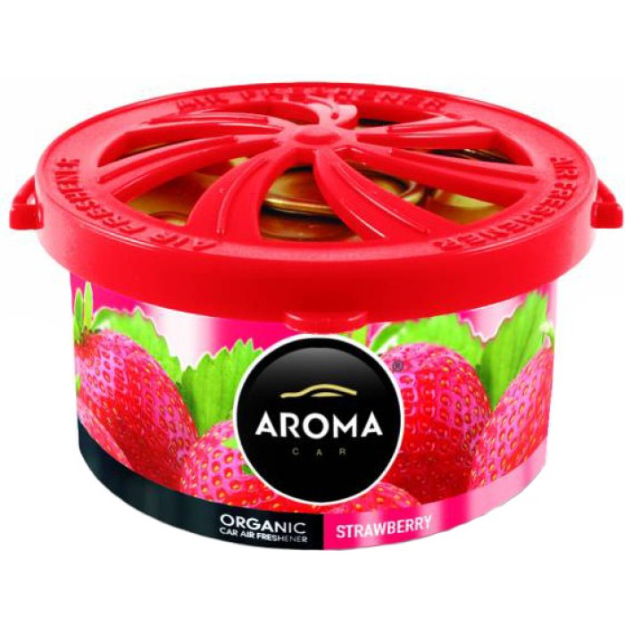 Ароматизатор Aroma Car Organic 40 мл, strawberry (полуниця) 550/92091 в Україні.