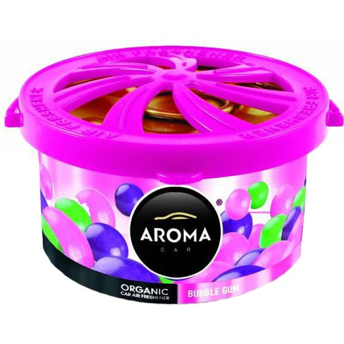 Ароматизатор Aroma Car Organic 40г, bubble gum 551/92092 в Україні.