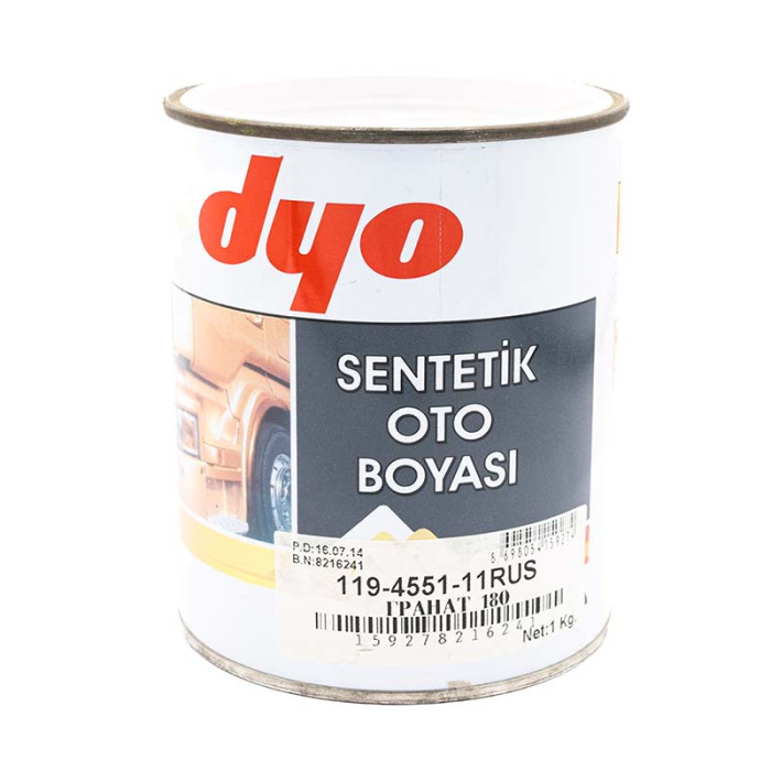 АКЦІЯ Фарба алкідна DYO 1.0L 180\гранат
