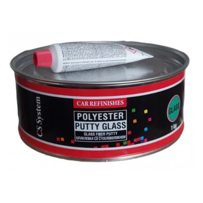 Шпаклівка з скловолокном CS System Glass (6мм) 1кг.