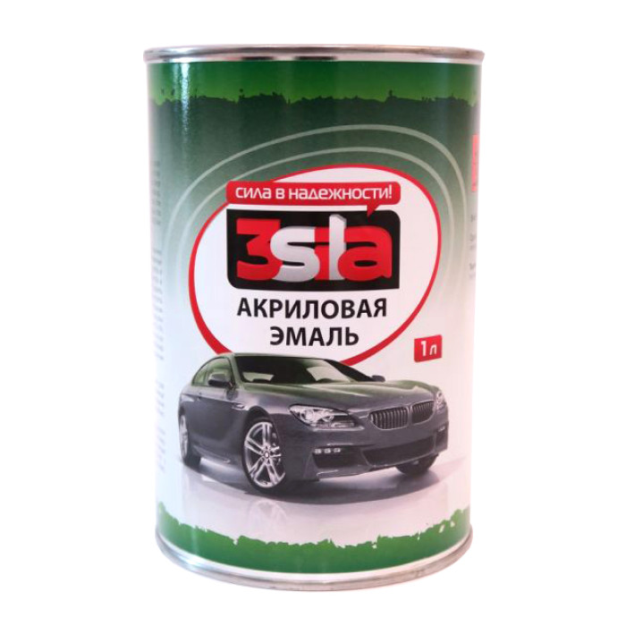 Автоемаль акрилова 3Sila 1л, без затвердника