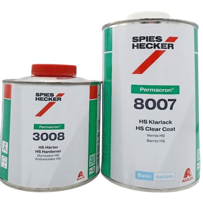 Купити Прозорий лак SPIES HECKER 8007 HS 1 л + відп. 3008 0,5 л(арт.8007/3008) в Україні