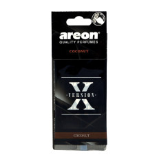 Освіжувач повітря AREON X листик c тестером Coconut