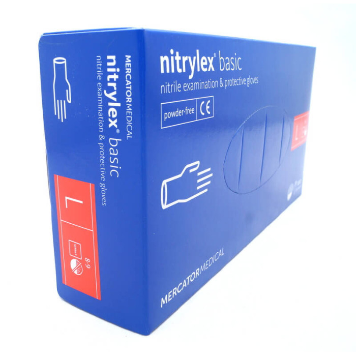 Рукавички NITRYLEX blue (black) L ціна за 1 пару