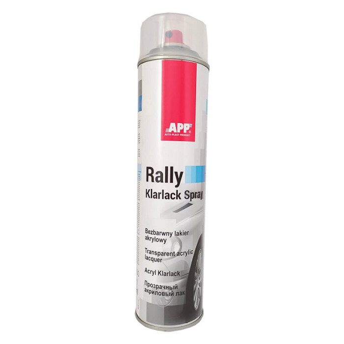 Купити Лак акриловий безбарвний в аерозолі APP 210115 Rally Color 600мл в Україні