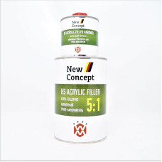 Грунт акриловий New Concept HS 5:1, (0,9л.+затв.0,18л.) Білий