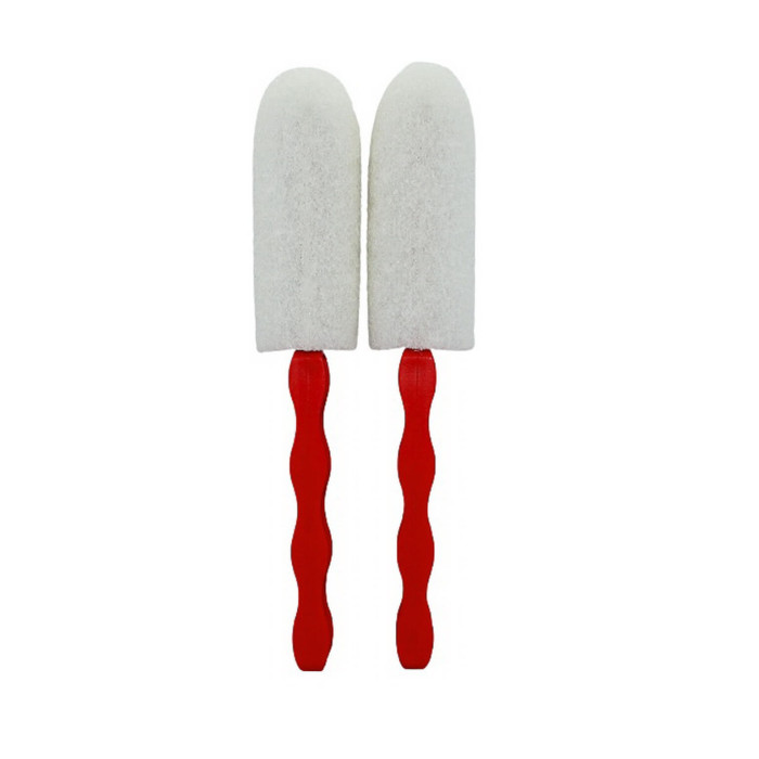 Купити Щітка для чищення дисків, червоно-біла Flexipads Wheel Cleaning Brushes (ціна за 1 штуку) в Україні