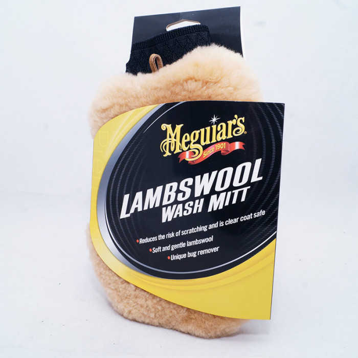 Рукавиця лама для мийки Meguiar's Lambs Wool Wash Mitt