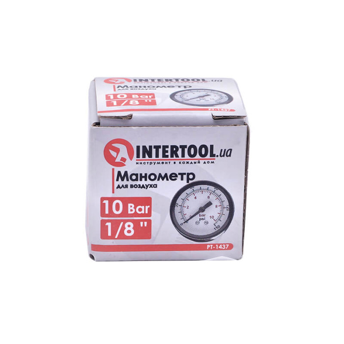 Манометр INTERTOOL 1/8