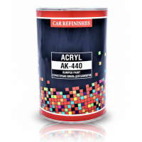 Фарба структурна для бампера CS System АК-440, чорна