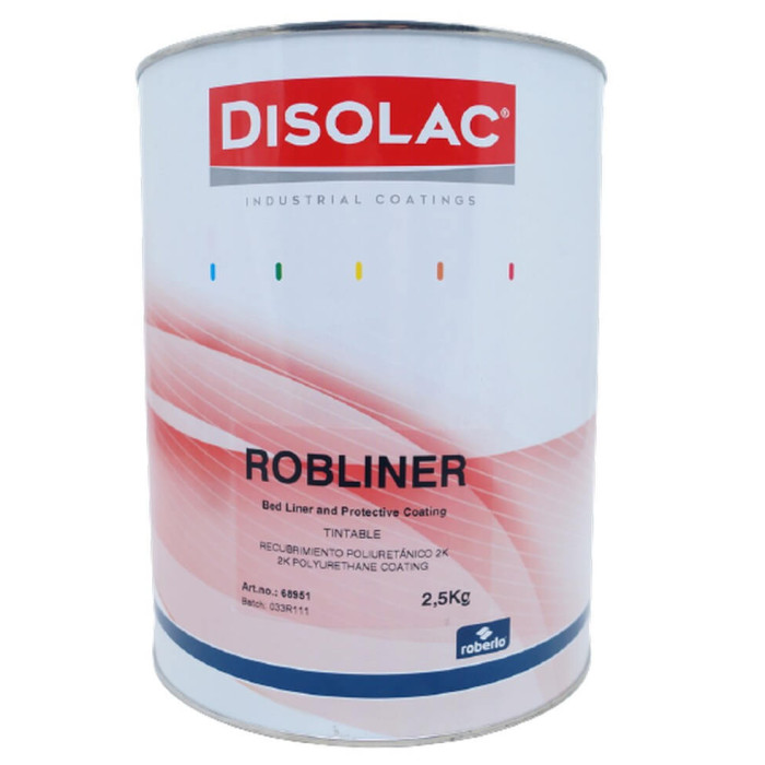 Захисне покриття ROBERLO Robliner TINTABLE 2.5кг + Е-9003 затвердник повільний 1л