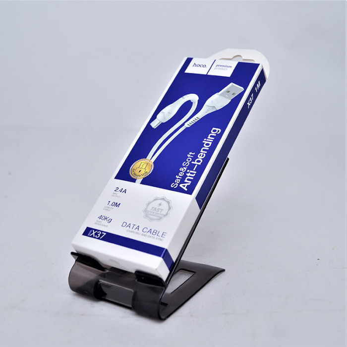 Купити Кабель USB Hoco Premium AND (X37) 2.4А, 1м в Україні