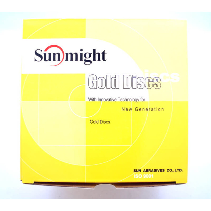 Абразивний круг SUNMIGHT GOLD 8-отв 125мм