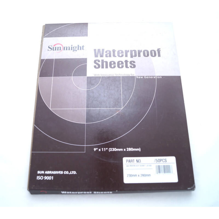 Абразивний водостійкий лист SUNMIGHT WPF 230*280mm