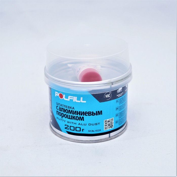 Шпаклівка з алюмінієм POLFILL Alu 0,2кг