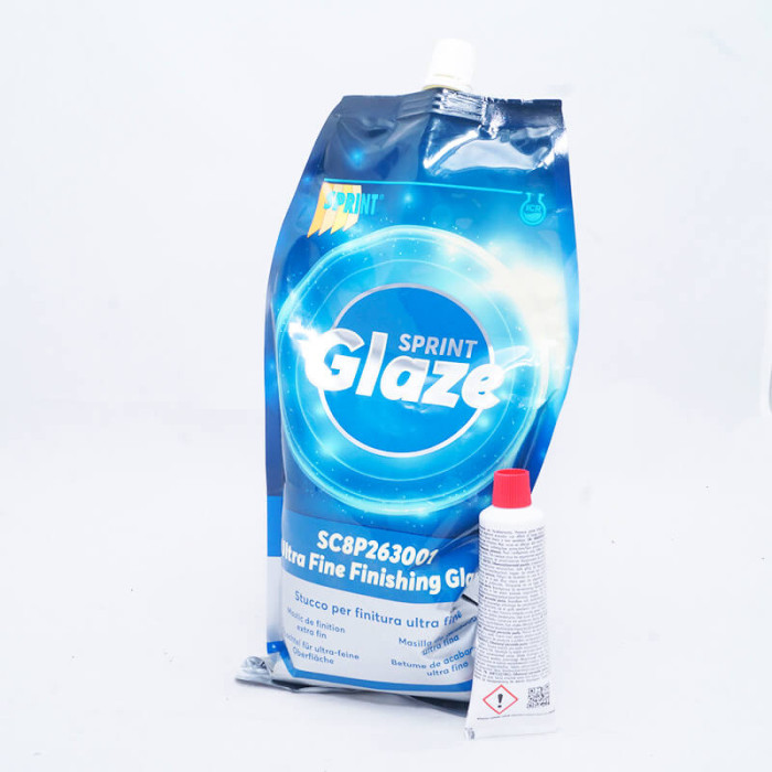 Шпаклівка фінішна самовирівнююча SPRINT SC8 ULTRA FINE GLAZE (0.6л. - пакет)