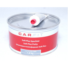 Шпаклевка полиэфирная легкая Soft Plus 1.8 кг CARFIT (2-124-1800)